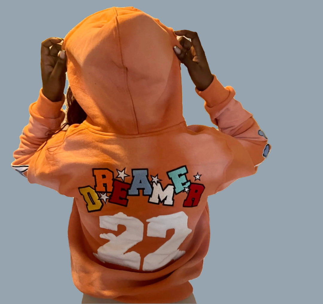 Dreamers Culture Zip Up "Peach"